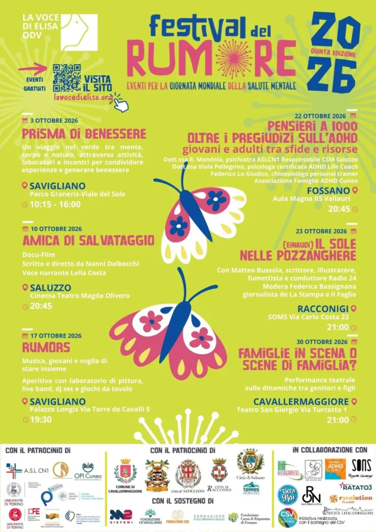 Locandina Festival del Rumore: Rumors – Savigliano, 17 ottobre