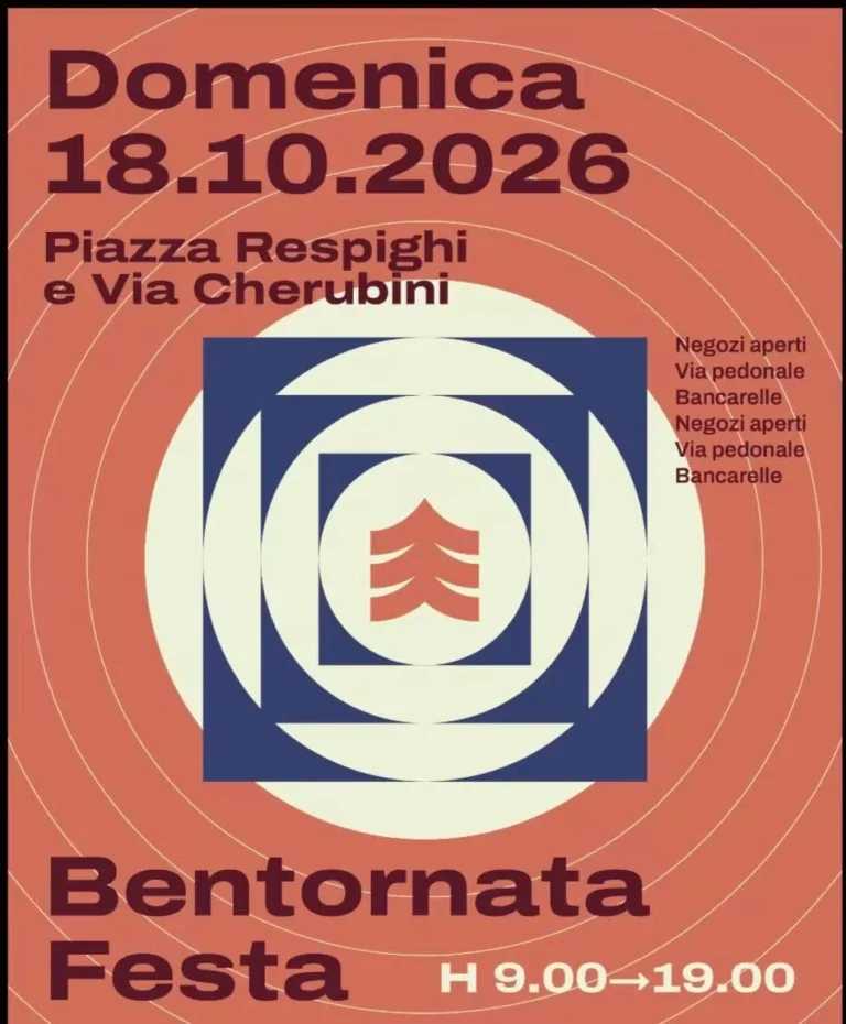 Locandina Bentornata Festa – Torino, 18 ottobre