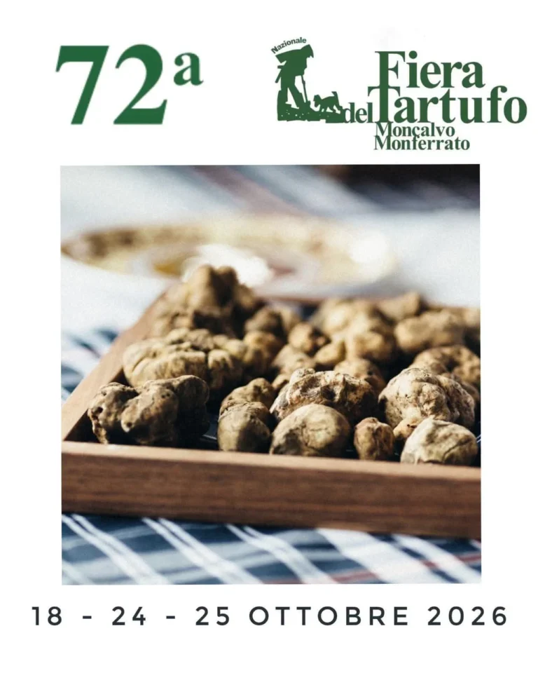 Locandina Fiera del Tartufo – Moncalvo, dal 18 al 25 ottobre