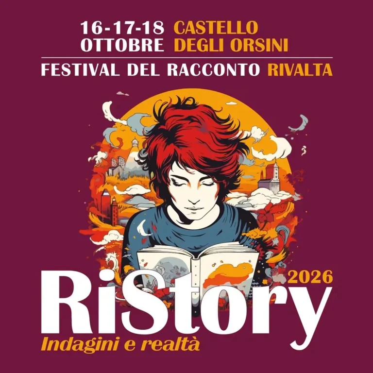 Locandina RiStory – Festival del Racconto – Rivalta di Torino, dal 16 al 18 ottobre