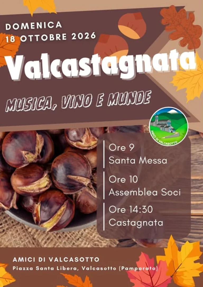 Locandina Valcastagnata – Pamparato, 18 ottobre