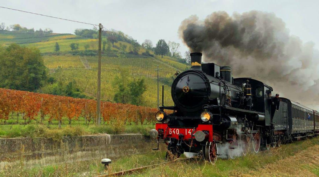 ll treno come motore di sviluppo nei paesaggi vitivinicoli del Piemonte