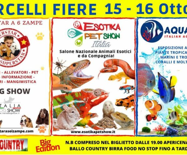 ESOTIKA PET SHOW – Vercelli 15 e 16 Ottobre 2022
