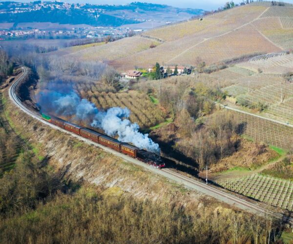 Il treno storico del Basso Monferrato alla stazione ferroviaria di Chivasso – domenica 2 Ottobre