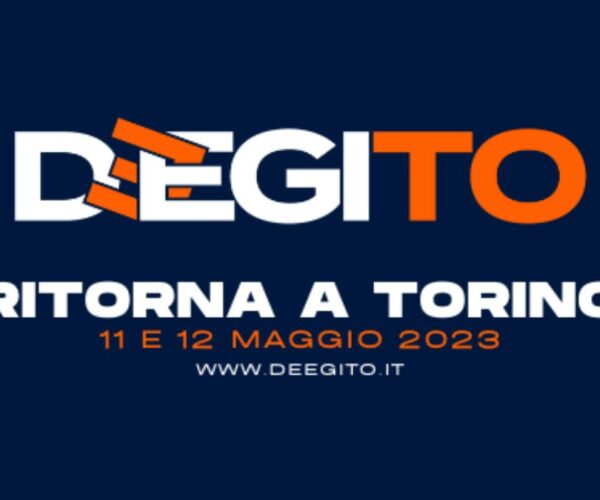Siamo media partner di Deegito – Turin Digital Festival! Vieni anche tu!