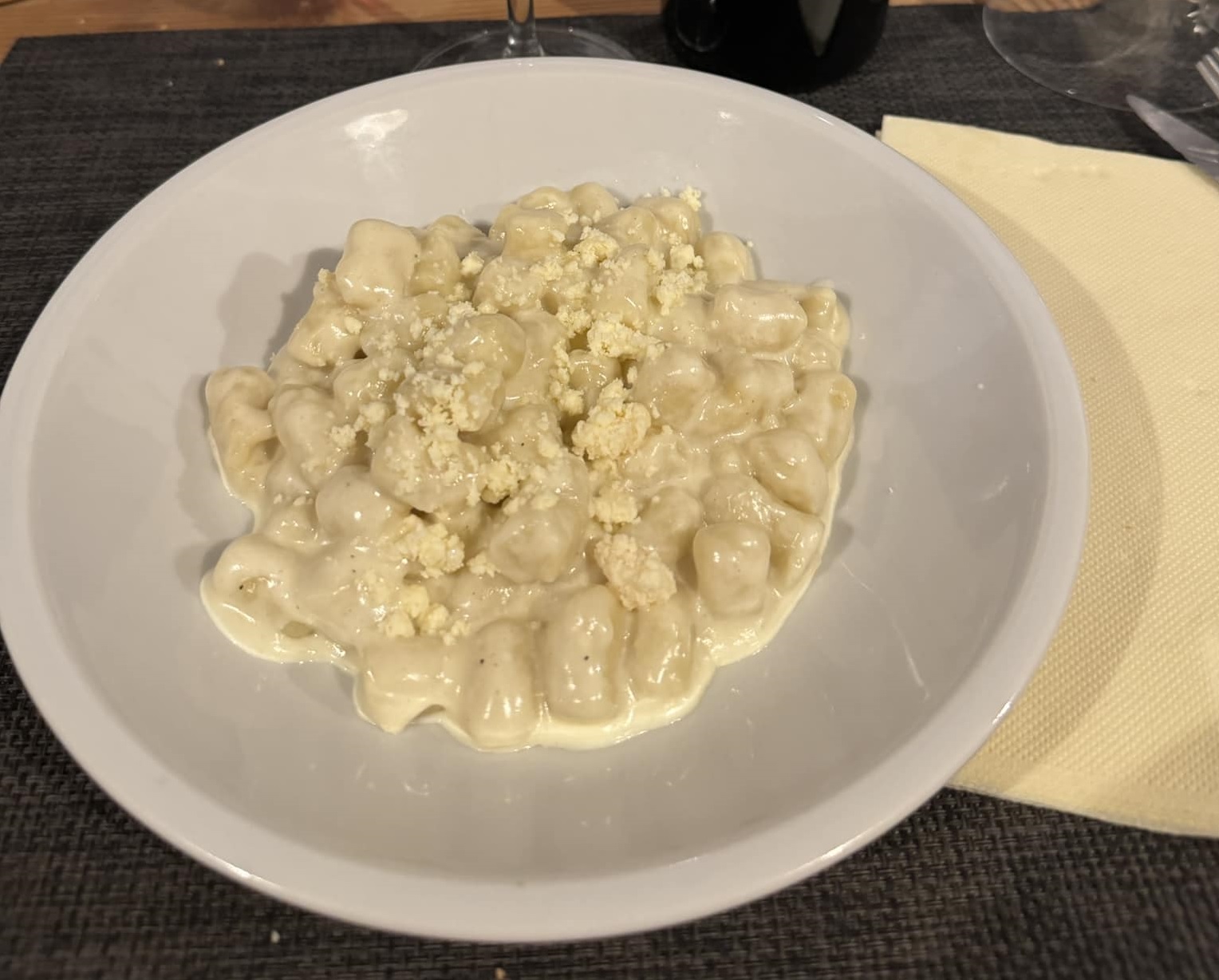 gnocchi al castelmagno