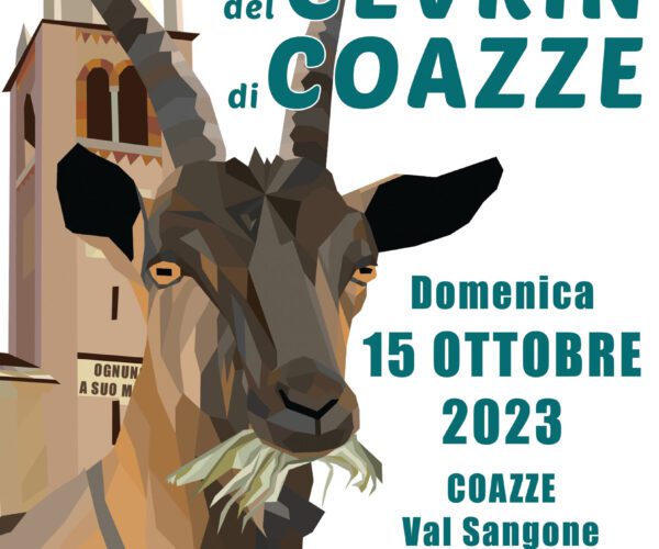 Il 15 ottobre 2023 si celebra la XXII edizione della Festa Rurale del Cevrin di Coazze.