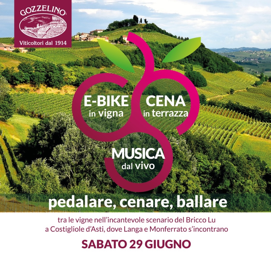 Pedalare, cenare e ballare tra le vigne – 29 Giugno