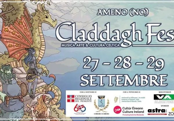 Claddagh Fest 2024: Musica, Danze e Tradizioni Celtiche ad Ameno (NO) dal 27 al 29 Settembre