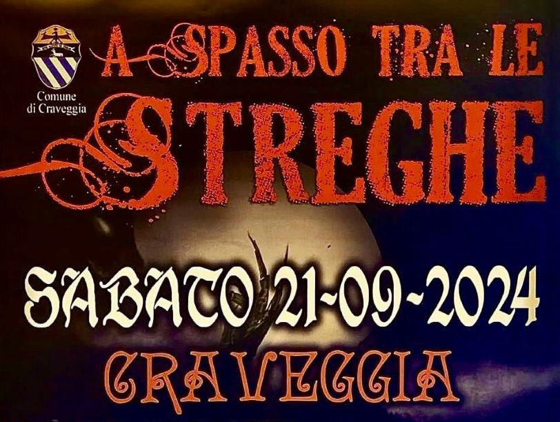 Sabato 21 Settembre, una sera “A spasso tra le streghe” di Craveggia: tradizione, spettacolo e folklore