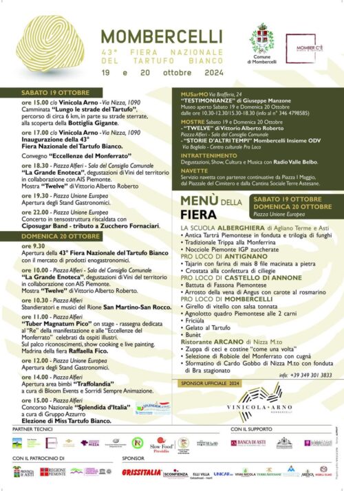 Mombercelli_fiera del tartufo 2024