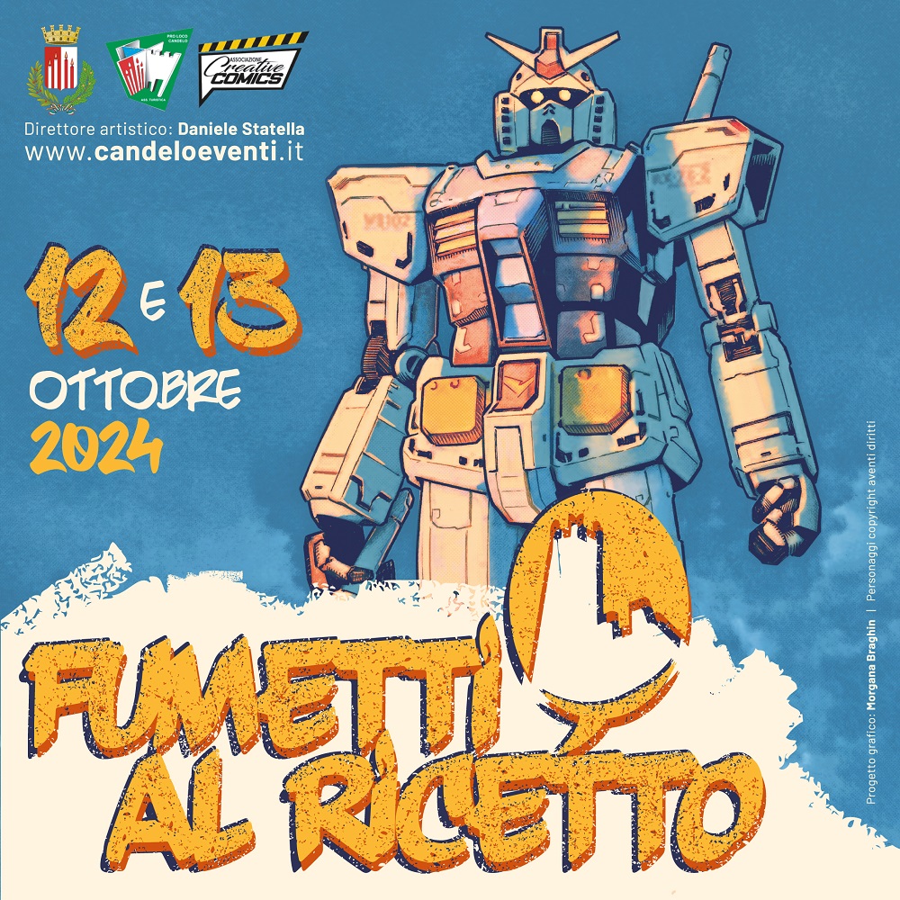 Fumetti al Ricetto di Candelo – 12/ 13 Ottobre 2024