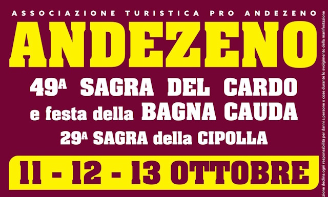 49ª Sagra del Cardo e della Bagna Cauda: Tradizione e Sapori a Andezeno