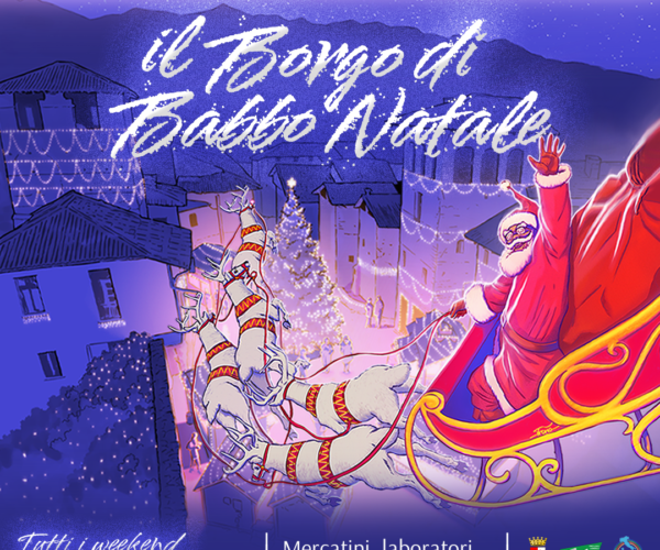 Il Borgo di Babbo Natale: La Magia del Natale Rivive nel Cuore del Ricetto di Candelo