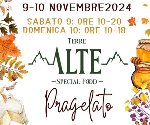 Terre Alte – Special Food a Pragelato: Un Weekend di Gusto e Tradizione il 9 e 10 Novembre 2024