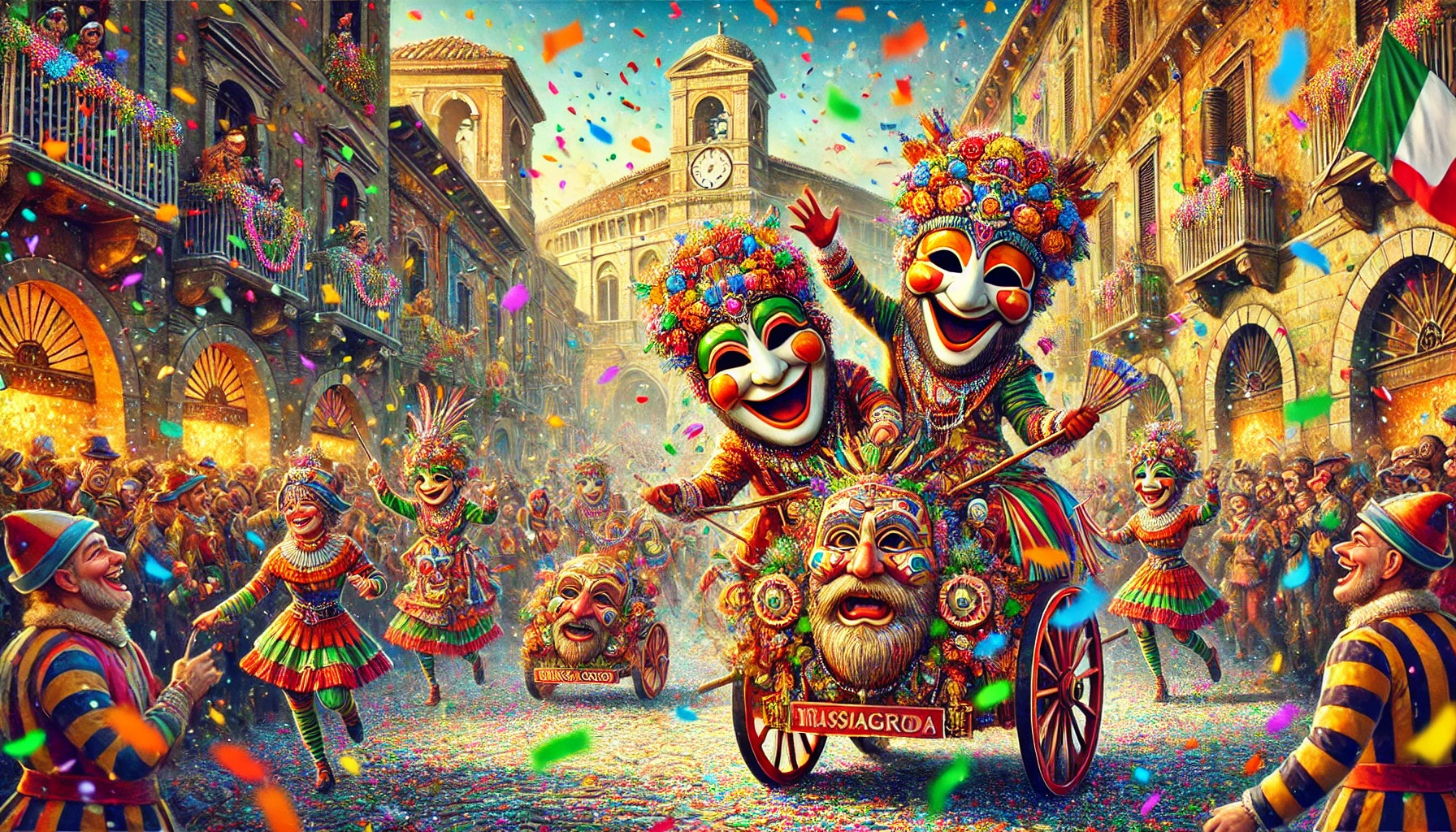 Carnevale a Chieri: oggi la grande sfilata di carri allegorici