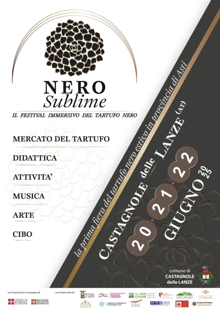 NERO SUBLIME – The Immersive Black Truffle Festival | June 20 – 21 – 22, 2025 in Castagnole delle Lanze (AT)