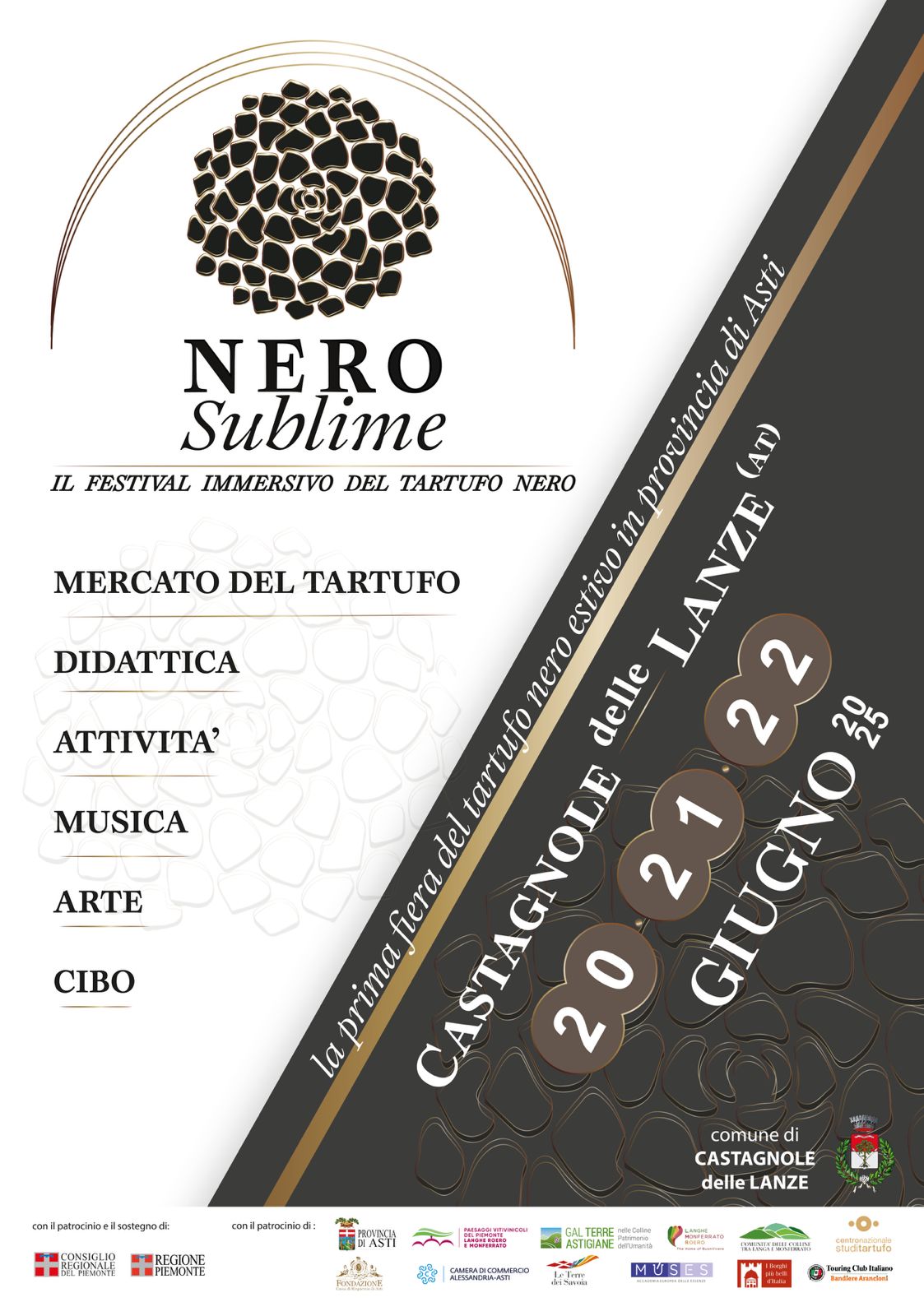 NERO SUBLIME – The Immersive Black Truffle Festival | June 20 – 21 – 22, 2025 in Castagnole delle Lanze (AT)