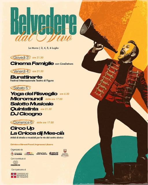 L’ estate LAMORRESE si anima con “BELVEDERE DAL VIVO”