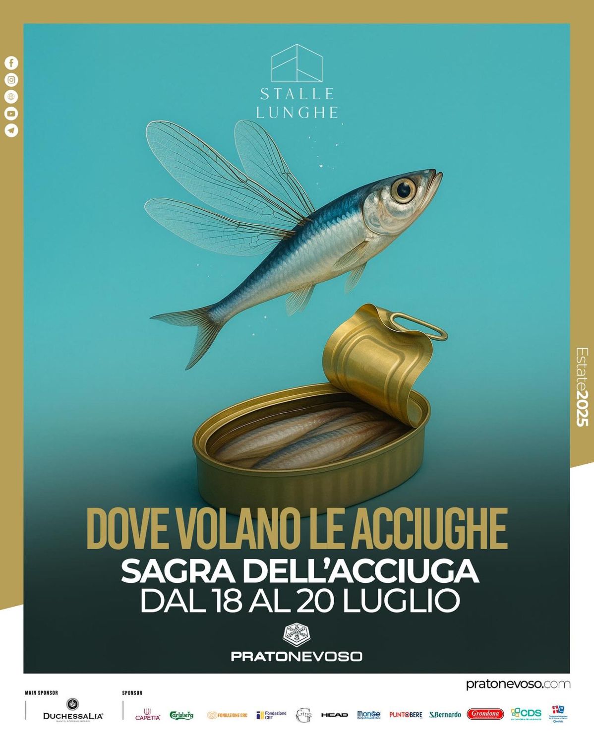 Prato Nevoso in versione “mare in quota”: torna la Sagra dell’Acciuga – “Dove Volano le Acciughe”