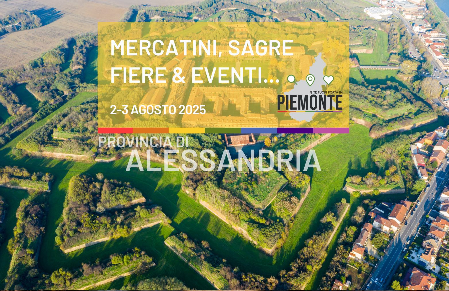 Weekend 2-3 agosto 2025 cosa fare in Provincia di Alessandria: mercatini, sagre, fiere ed eventi