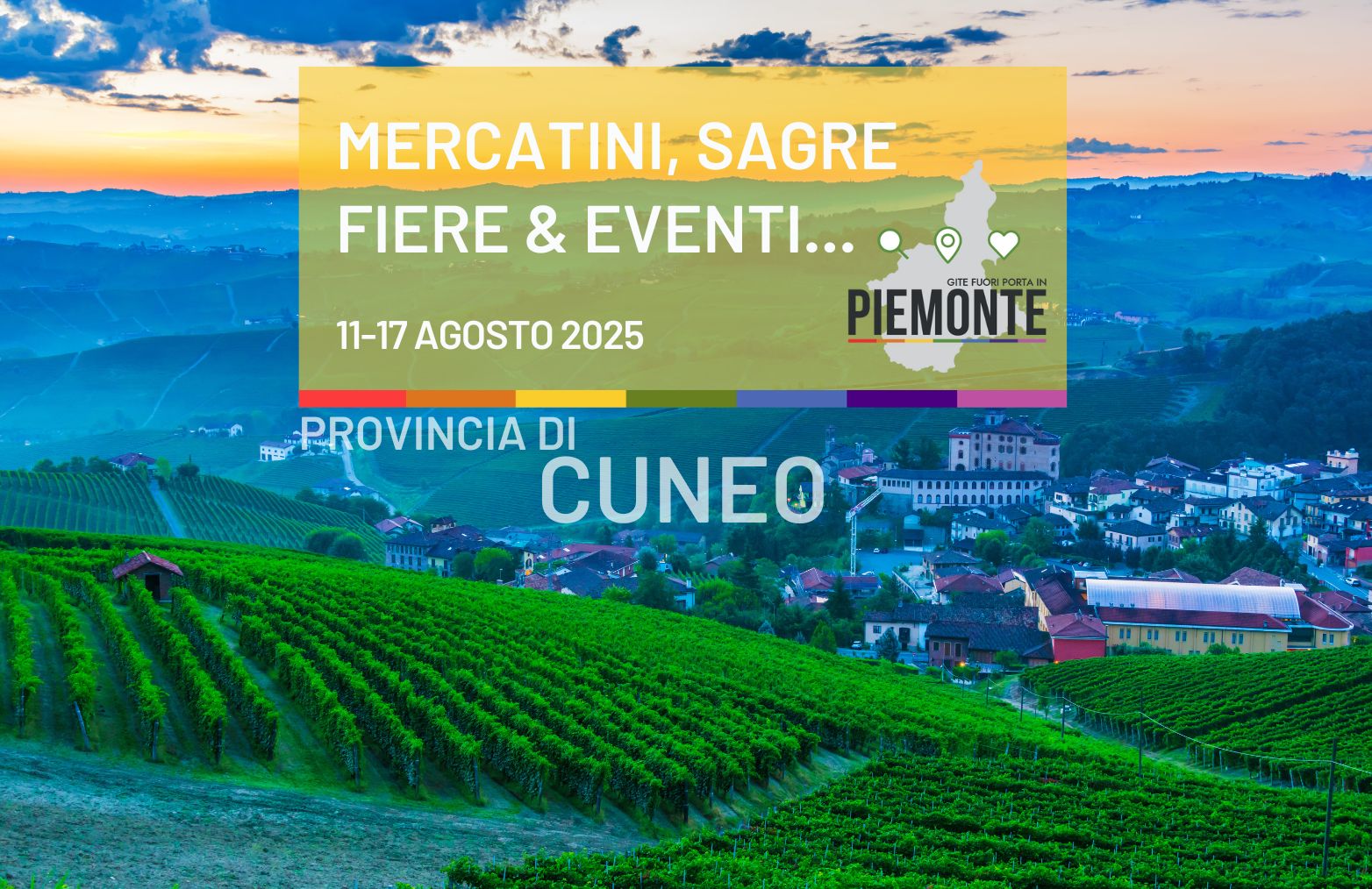 Settimana di Ferragosto in Provincia di Cuneo: sagre, fiere, mercatini ed eventi dal 12 al 17 agosto 2025
