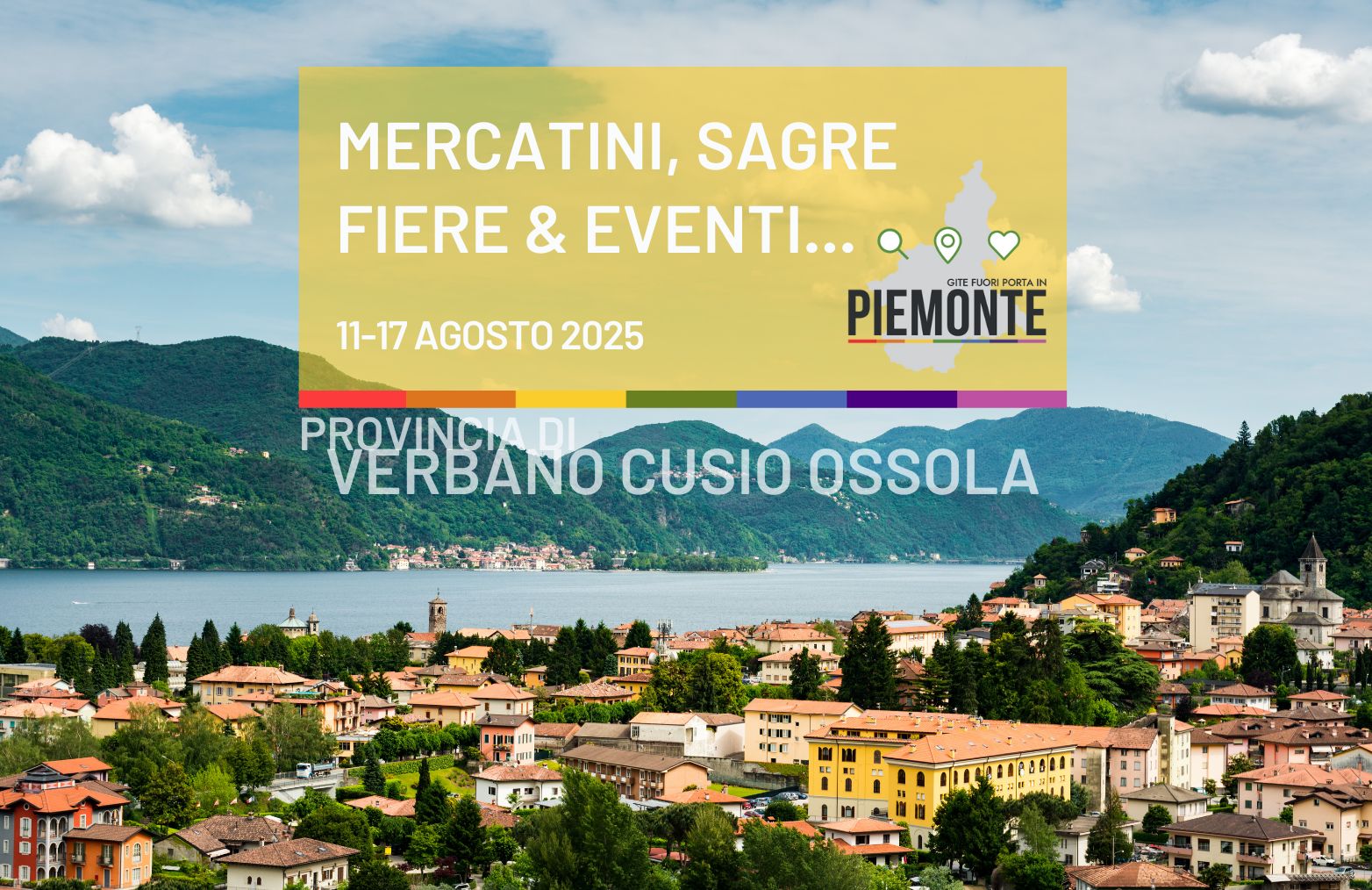 Settimana di Ferragosto nel VCO: sagre, fiere, mercatini ed eventi dal 12 al 17 agosto 2025
