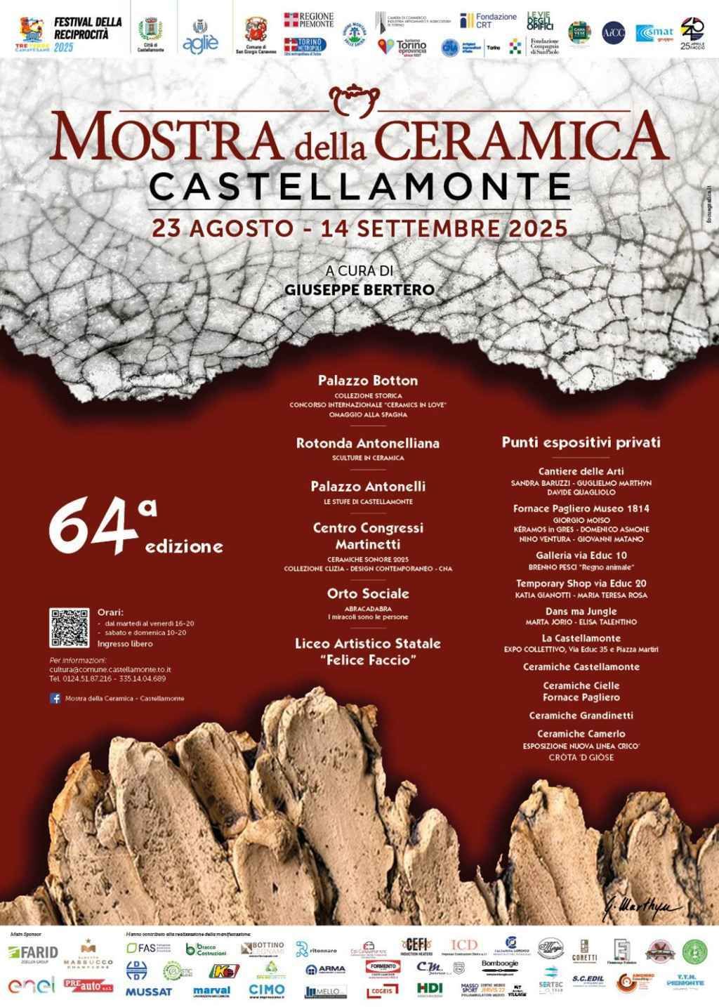 64ª Mostra della Ceramica di Castellamonte: un viaggio tra arte, tradizione e innovazione