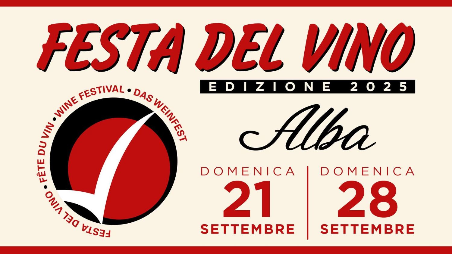 Festa del Vino 2025: passeggiando tra i calici nel cuore di Alba