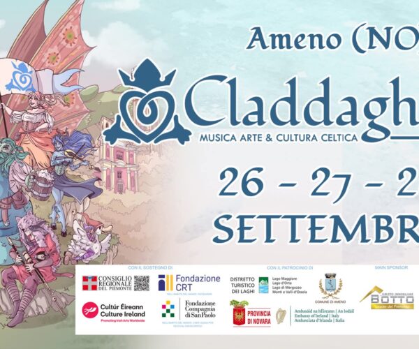 Claddagh Fest 2025 ad Ameno: tre giorni di magia celtica tra musica, danza e tradizioni sul Lago d’Orta!