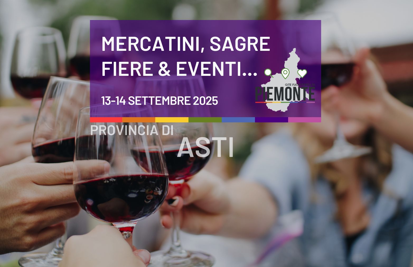 Mercatini, sagre e fiere in Provincia di Asti nel weekend 13-14 settembre 2025: eventi, vino e tradizione
