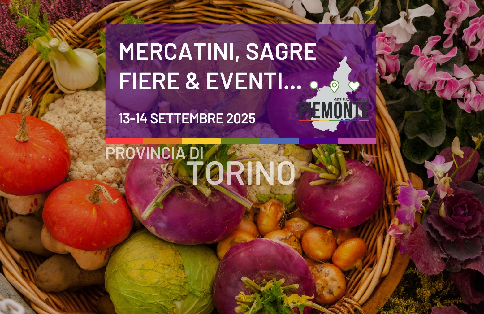 Mercatini, sagre e fiere in Provincia di Torino nel weekend 13-14 settembre 2025: eventi, vino e tradizione