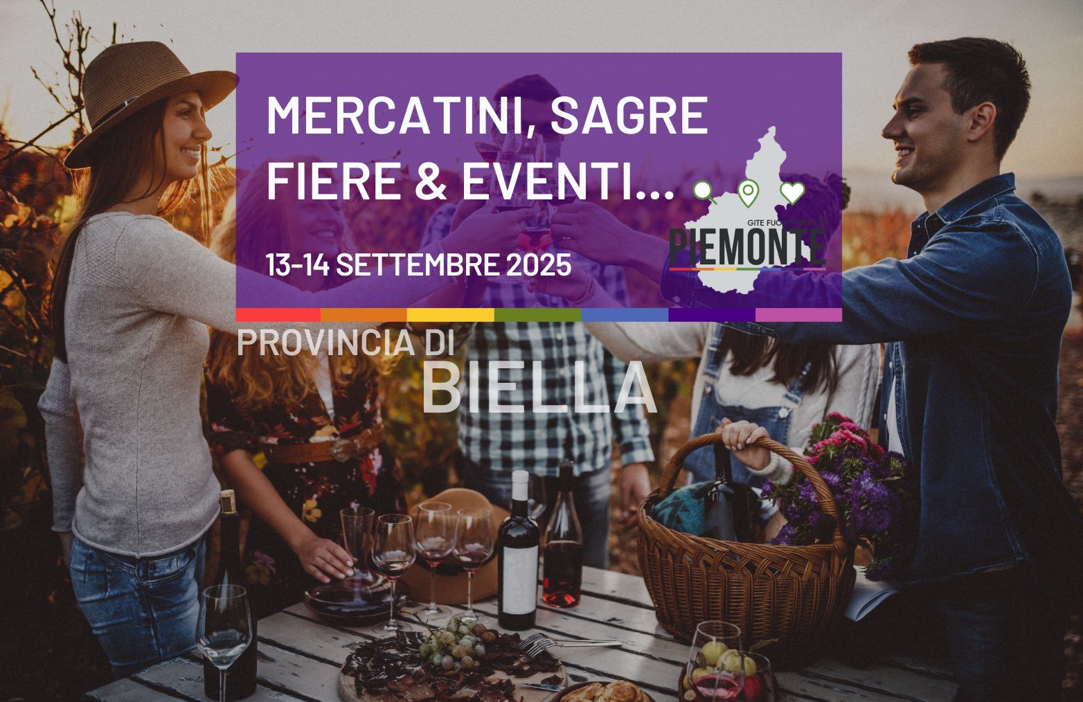 Mercatini, sagre e fiere in Provincia di Biella nel weekend 13-14 settembre 2025: eventi, vino e tradizione
