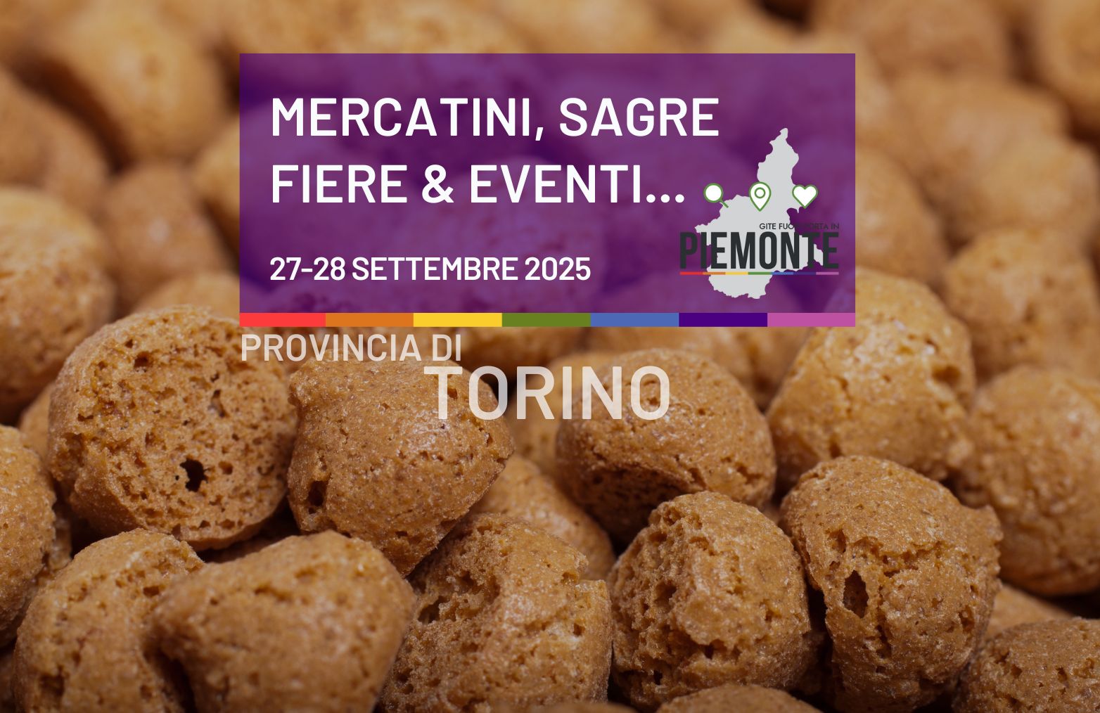 Cosa fare in Provincia di Torino nel weekend 27-28 settembre 2025: sagre, mercatini, fiere e appuntamenti imperdibili