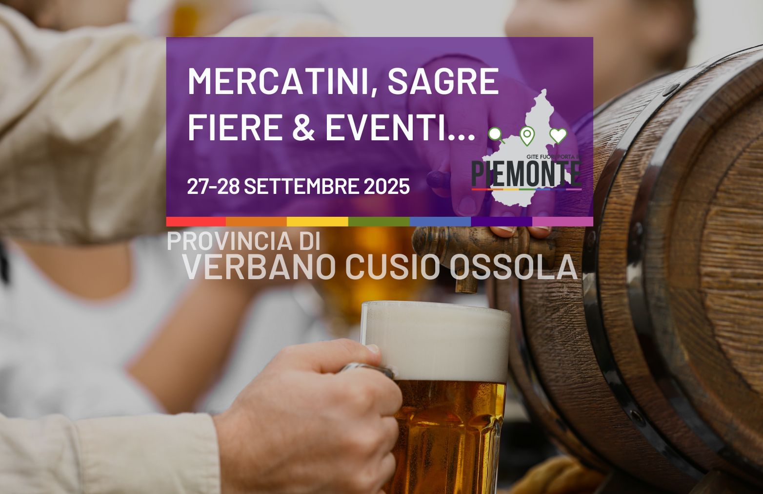 Cosa fare nel VCO il 27-28 settembre 2025: Sagre, mercatini, fiere e appuntamenti imperdibili