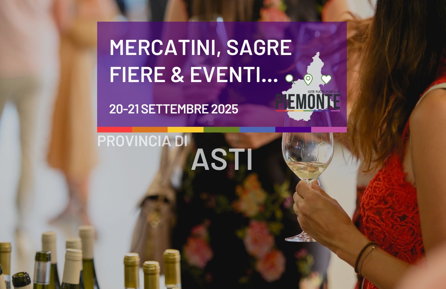 Cosa fare in Provincia di Asti nel weekend 20-21 settembre 2025: sagre, fiere, mercatini e magia d’autunno