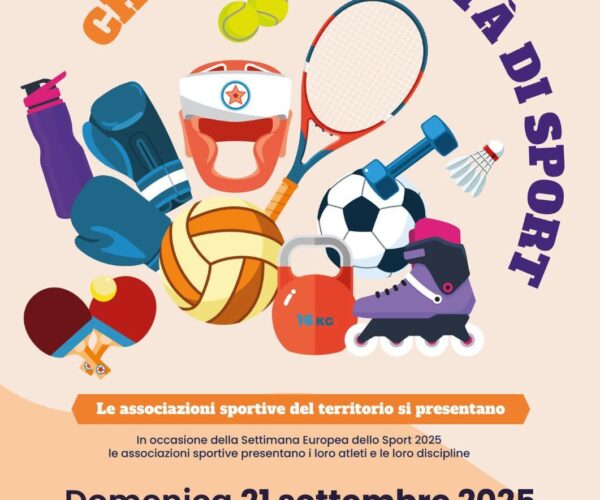 Chieri celebra lo sport: domenica 21 settembre torna “Chieri una città di sport”