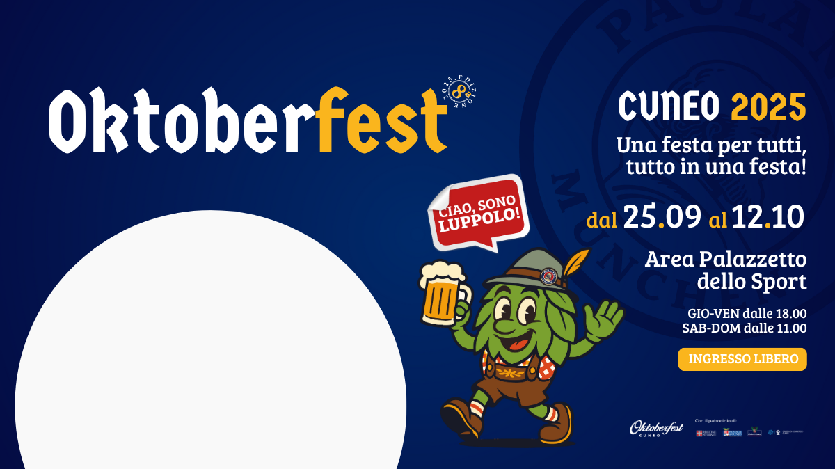Oktoberfest Cuneo 2025: il weekend della birra, del divertimento e della tradizione bavarese è arrivato!