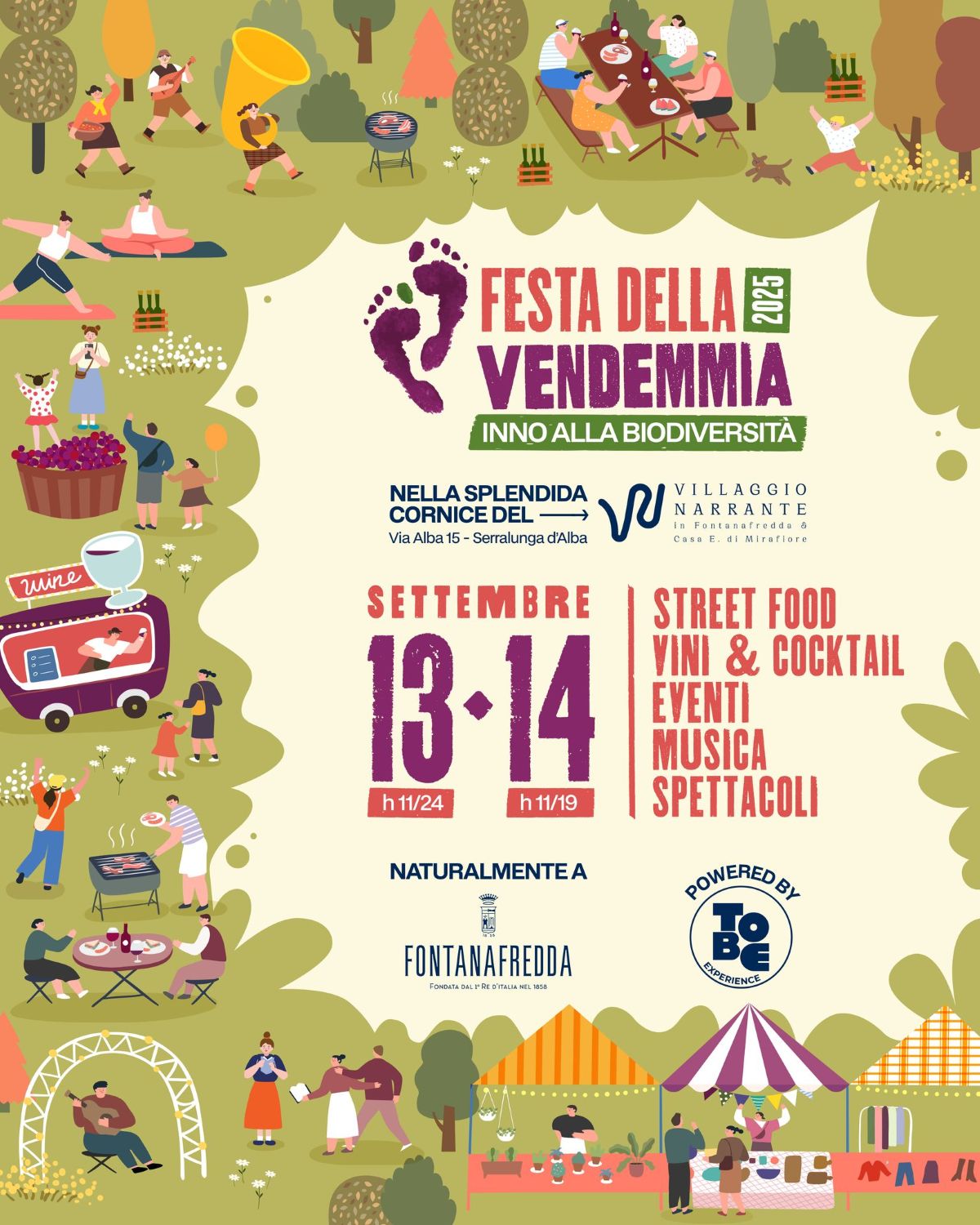 Festa della Vendemmia 2025: due giorni di vino, tradizione e divertimento a Serralunga d’Alba