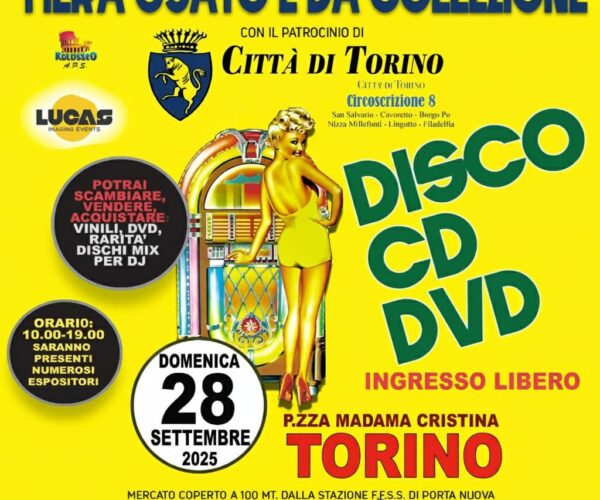 🎶 A Torino torna la Fiera del Disco: vinili rari, memorabilia e chicche per veri appassionati!