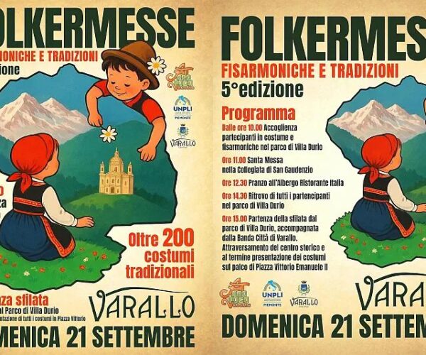 Folkermesse 2025 a Varallo: musica, colori e tradizioni da non perdere!
