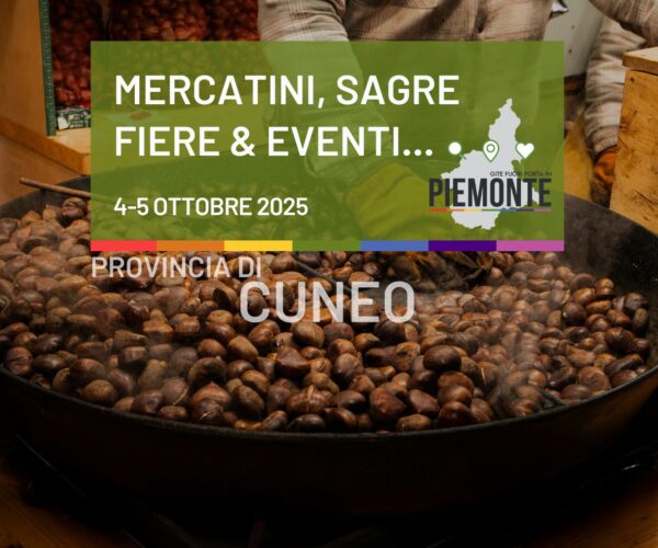 Sagre, mercatini in Provincia di Cuneo nel weekend 4-5 ottobre 2025