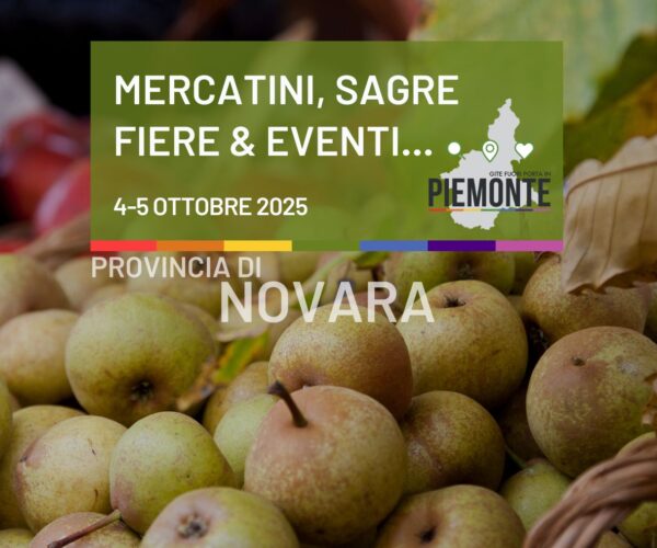 Weekend in Provincia di Novara: sagre, mercatini e fiere il 4-5 ottobre 2025