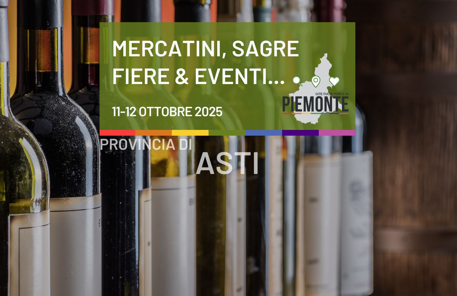 Sagre, mercatini, tartufi e tanto altro oggi e domani (11-12 ottobre 2025) in Provincia di Asti