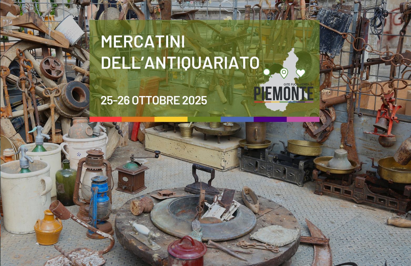 Dall’antiquariato al retrò: tutti i mercatini imperdibili del Piemonte questo weekend