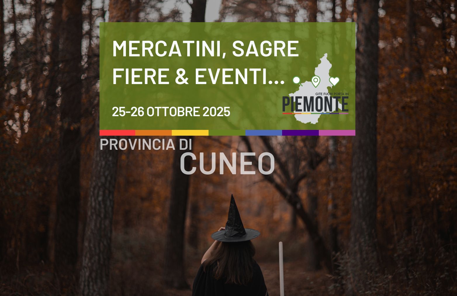 Weekend in Provincia di Cuneo : scopri cosa fare il 25-26 ottobre 2025 : sagre, fiere, castagnate e ….