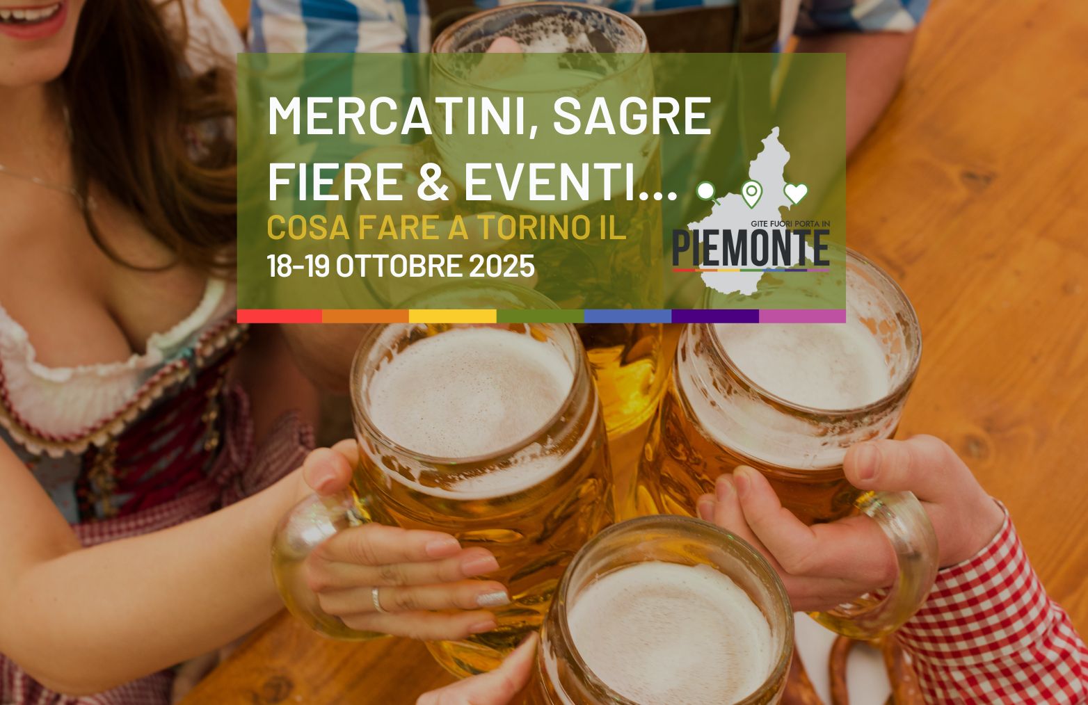 Altro che divano: ecco cosa fare a Torino il 18-19 ottobre tra Oktoberfest, mercatini e corse pazze