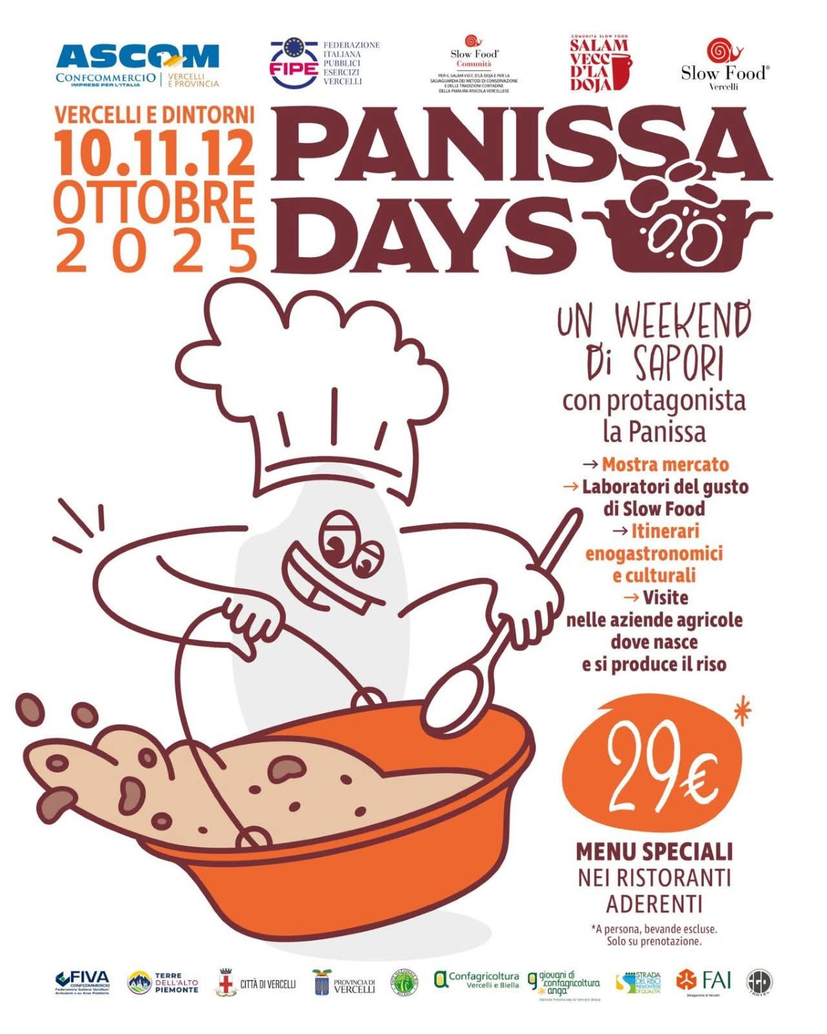 Vercelli celebra la panissa: il piatto tipico piemontese protagonista dei Panissa Days
