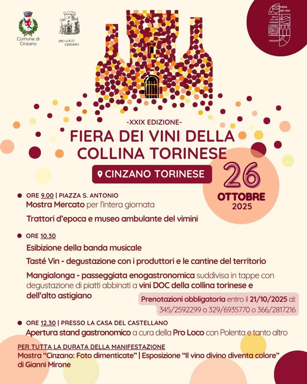 🍷 Giornata tra vini, Mangialonga e sapori piemontesi: non perderti la Fiera dei Vini della Collina Torinese a due passi da Torino