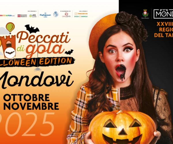 Peccati di Gola Halloween Edition 2025: il gusto “paurosamente” buono sbarca a Mondovì